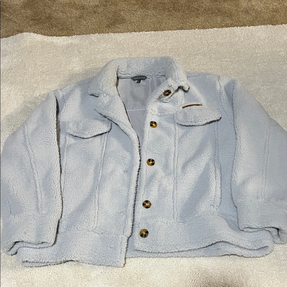 Simply Southern White Teddy Jacket